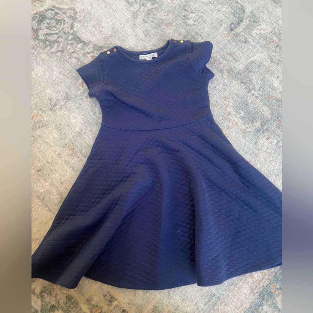 Navy Girls Size 8 Hope and Henry